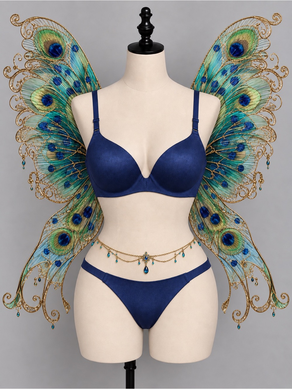 🍒3/33$ Triumph Smooth Moulded Bra - Navy Blue